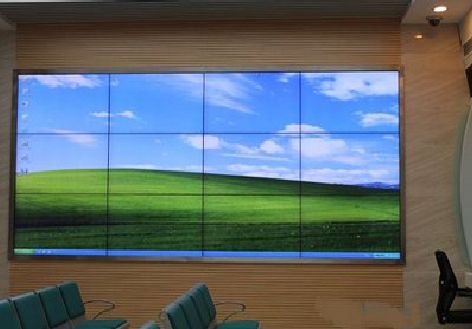 阜南液晶拼接屏的另类用法。